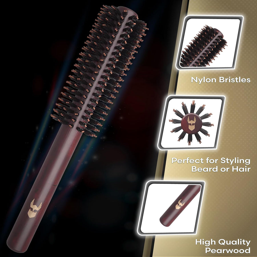 Viking Roller Beard Brush