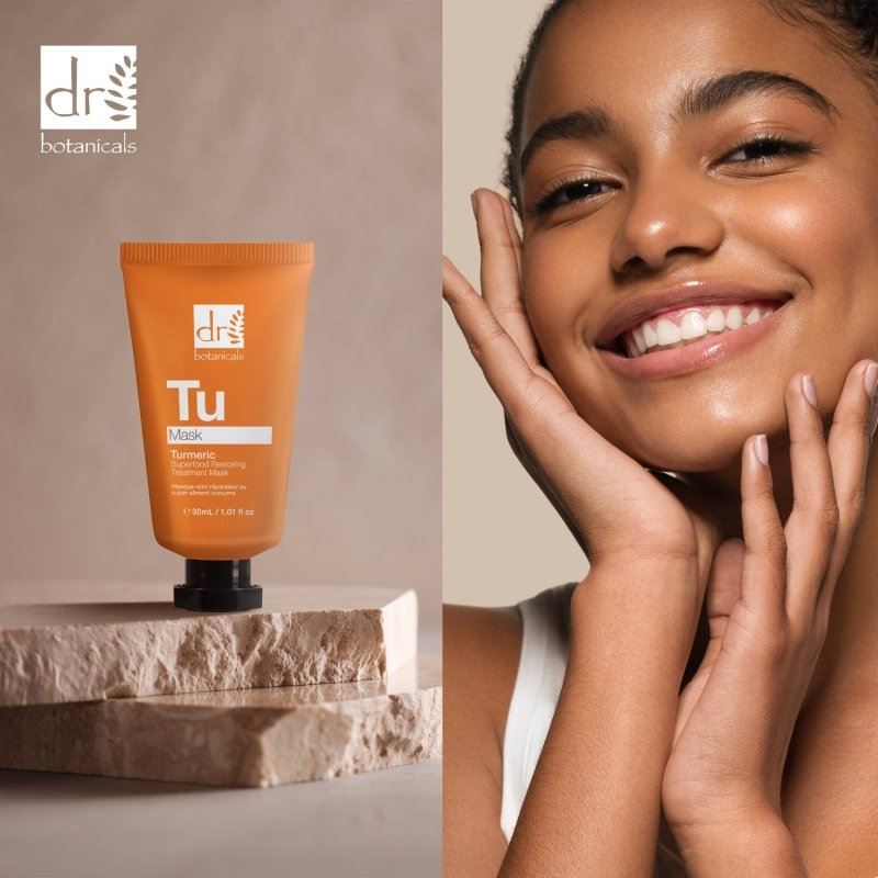 Dr Botanicals Turmeric Superfood Face Mask 30ml