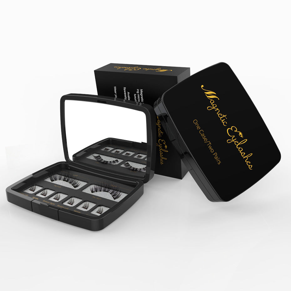 Magnetic False Eyelashes with Storage Case