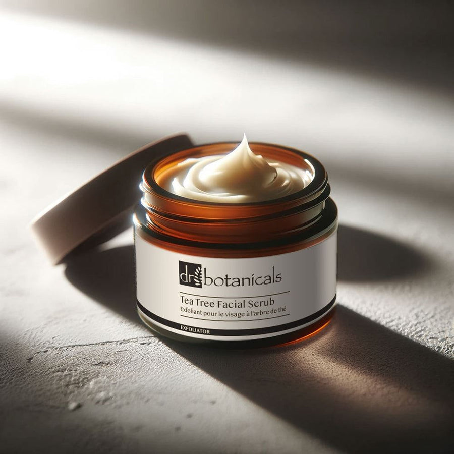 Tea Tree Facial Scrub, Oil & Moisturiser Set
