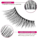 DYAFIN Natural 3D Wispy False Eyelashes 8 Pairs