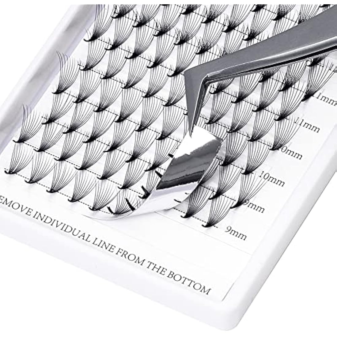 Gemerry 10D Premade Fan Eyelash Extensions 0.07 D Curl Mix 8–14mm