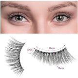 DYAFIN Natural 3D Wispy False Eyelashes 8 Pairs