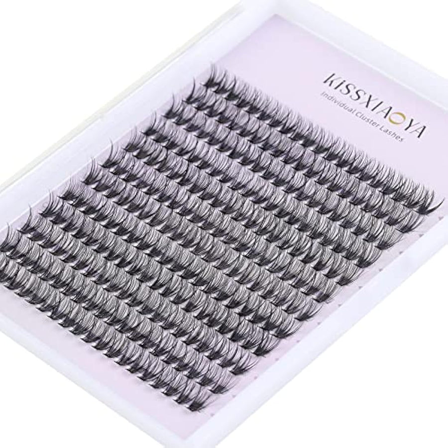 240-piece 40D D-curl lash cluster tray 9mm