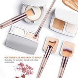 HEYMKGO Makeup Brush Set 15pcs with Bag