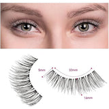 DYAFIN clear-band synthetic strip lash pair SKU B07L5LN54R