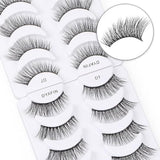 DYAFIN Natural 3D Wispy False Eyelashes 8 Pairs