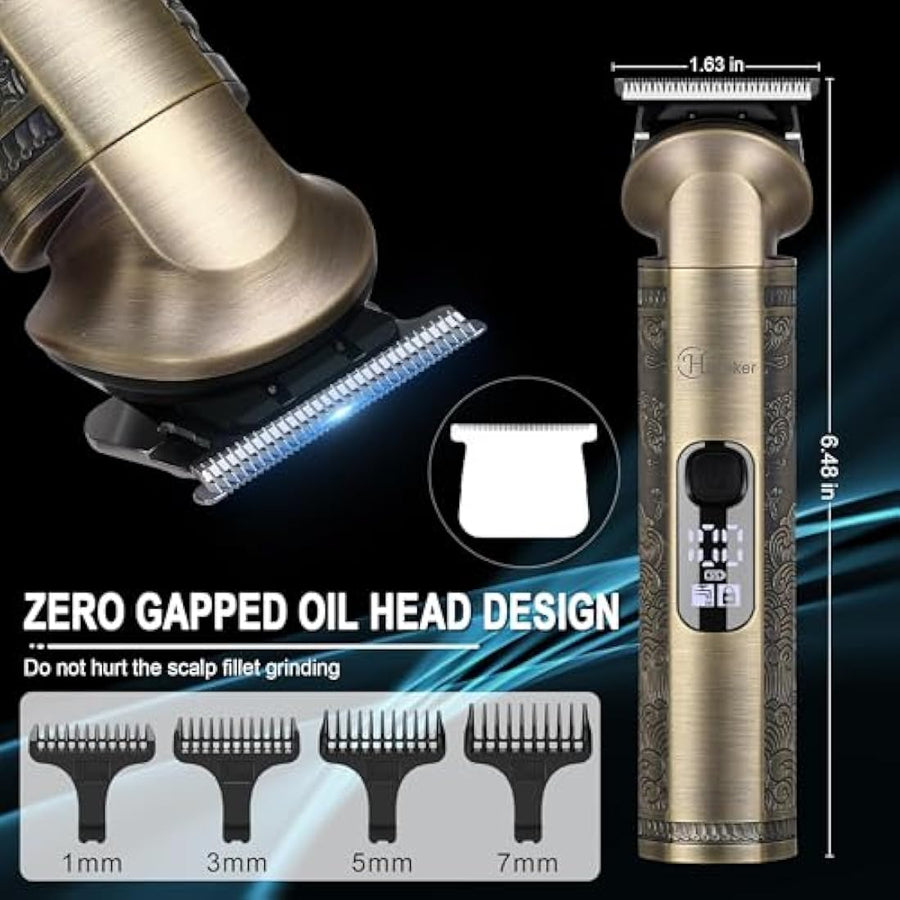 Hatteker 8-in-1 Cordless Beard & Hair Trimmer Kit