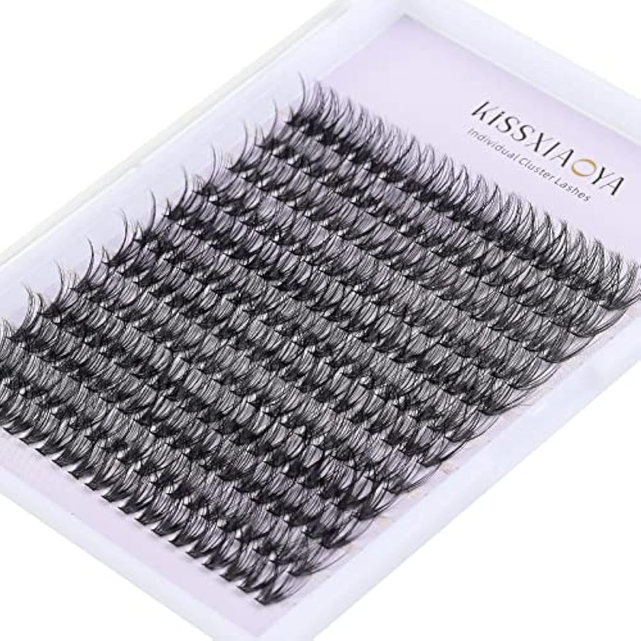 240-piece 40D D-curl lash cluster tray 15mm