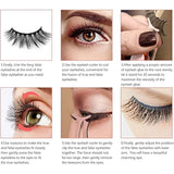 3D layered synthetic strip lash fibre detail