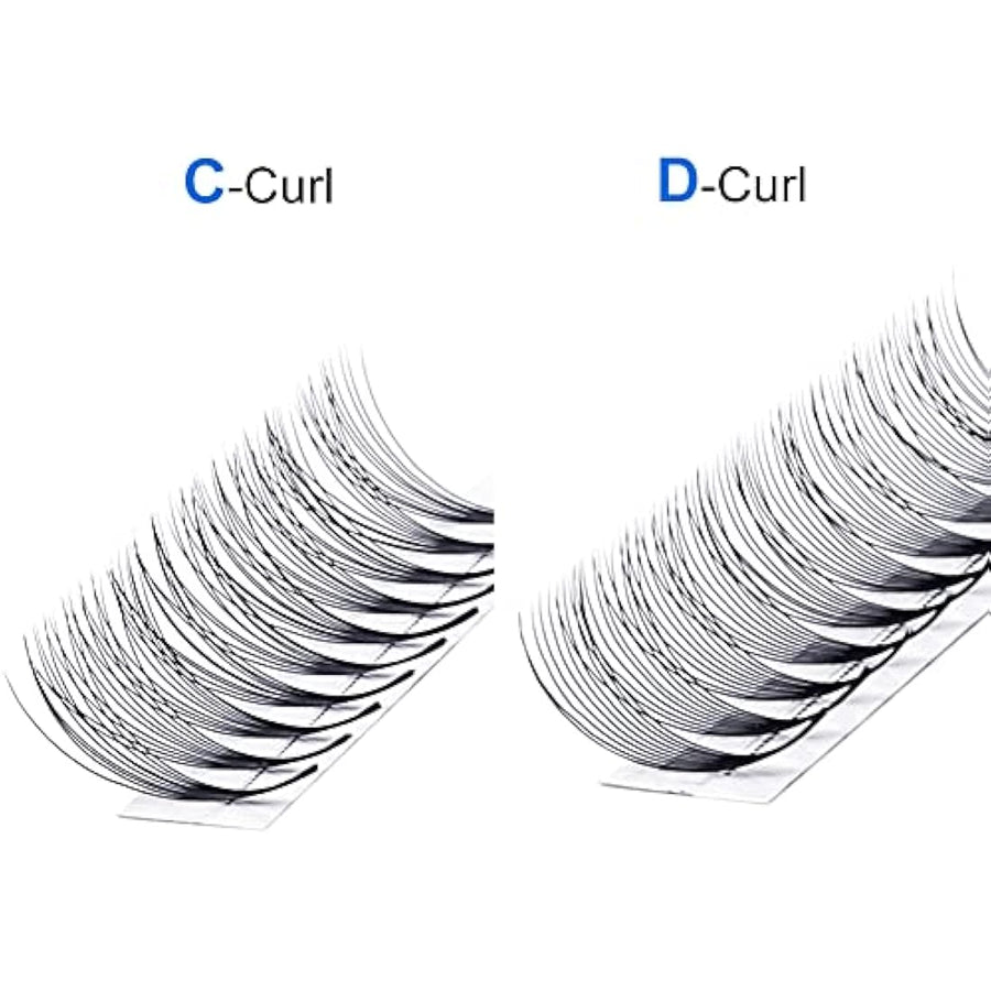 Gemerry 10D Premade Fan Eyelash Extensions 0.07 D Curl Mix 8–14mm