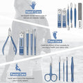 Professional Manicure & Pedicure Kit – 16pc Nail Care Set