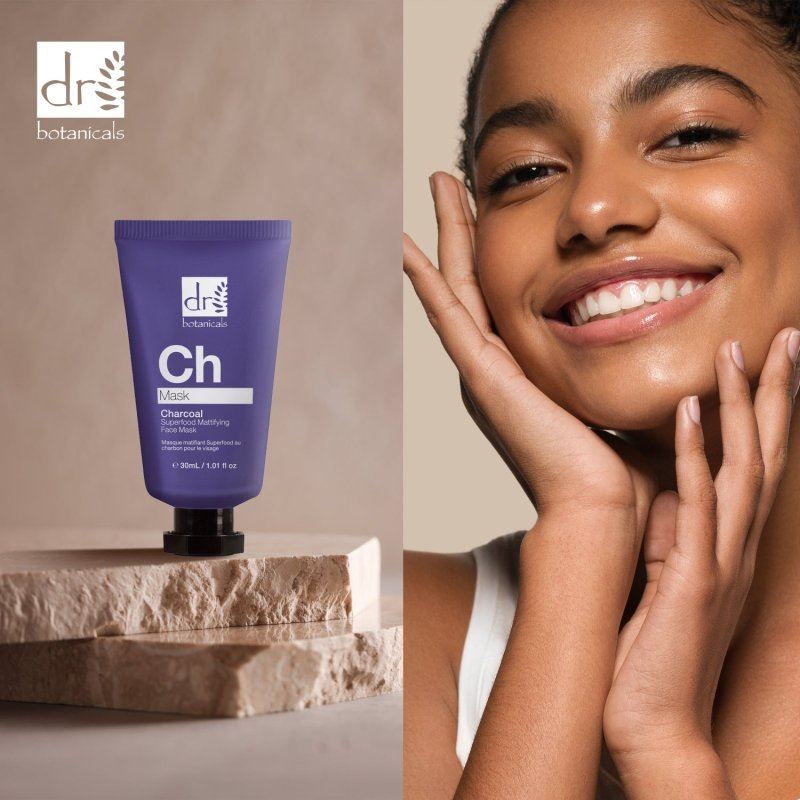 Dr Botanicals Charcoal Superfood Mattifying Face Mask