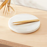 Gold Pointed Brow Tweezers