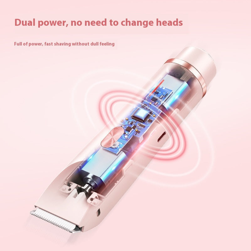 2-in-1 USB Women's Body & Bikini Trimmer