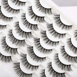 Newcally layered faux mink lash style