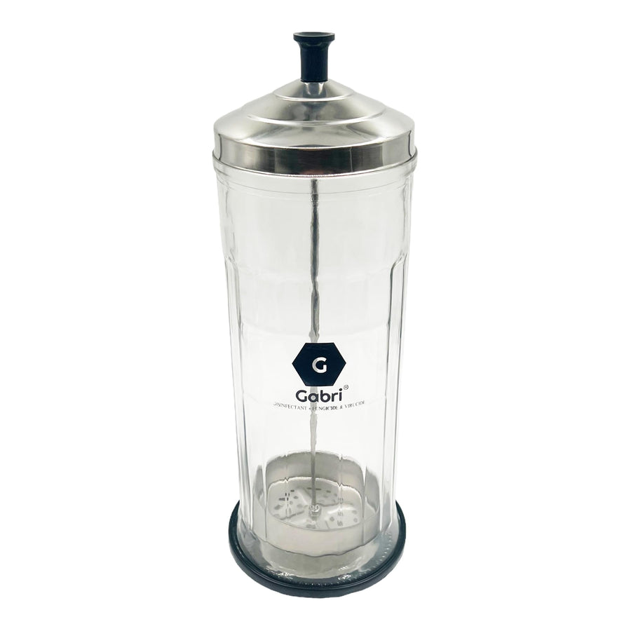 Gabri Professional Disinfectant Jar with Basket