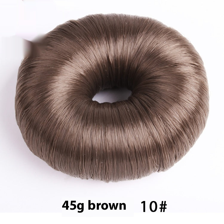 Brown donut hair bun shaper 45g
