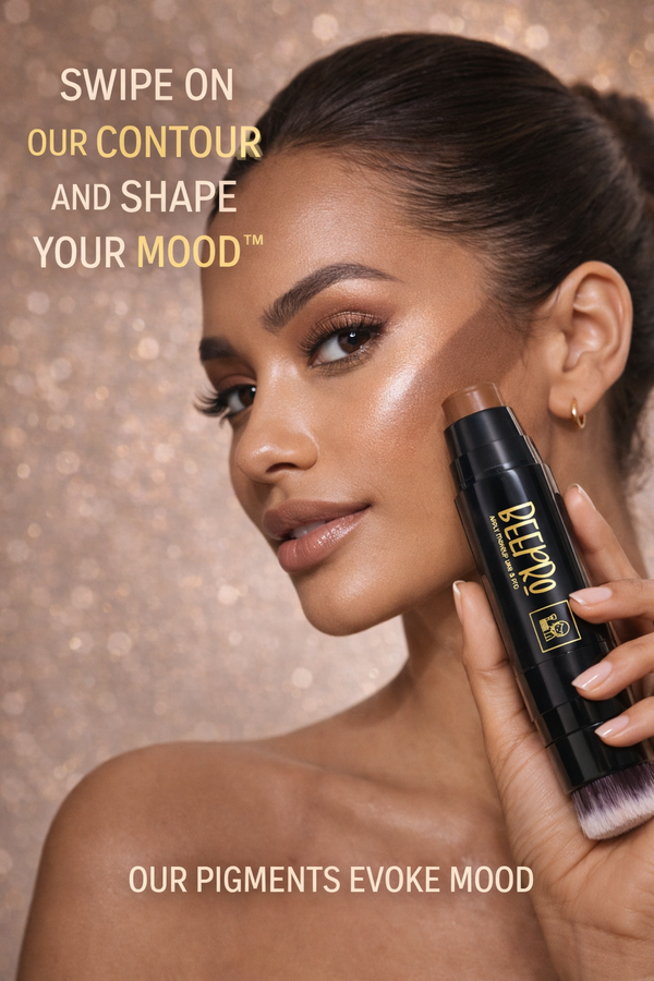 BeePro Creamy Contour Stick with Built-In Brush