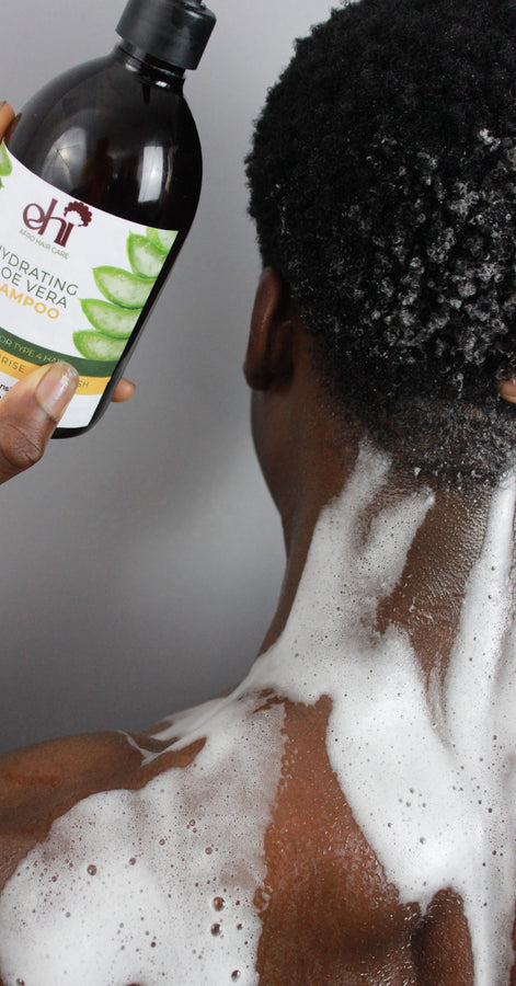 EHI Afro Hair Care Aloe Vera Hydrating Shampoo
