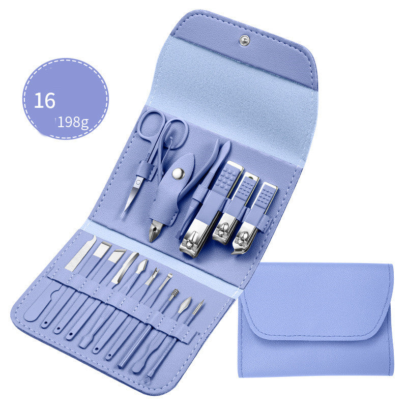 20-Style Stainless-Steel Manicure & Pedicure Tool Sets