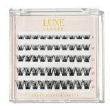 Luxe Lashes Wispy Pre-Glued Cluster Lashes 55 Pack