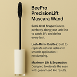 BeePro Lifting and Defining Mascara with Semi-Oval Wand