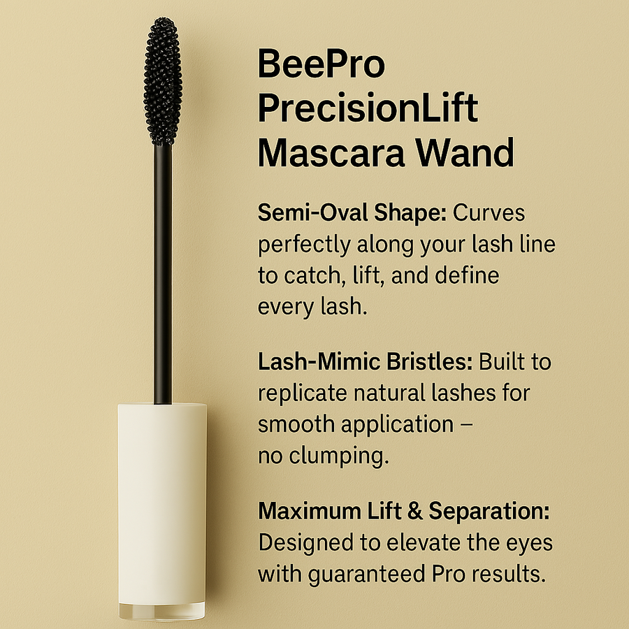 BeePro Lifting and Defining Mascara with Semi-Oval Wand
