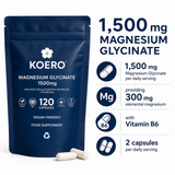 Magnesium Glycinate + Vitamin B6 – 120 Capsules