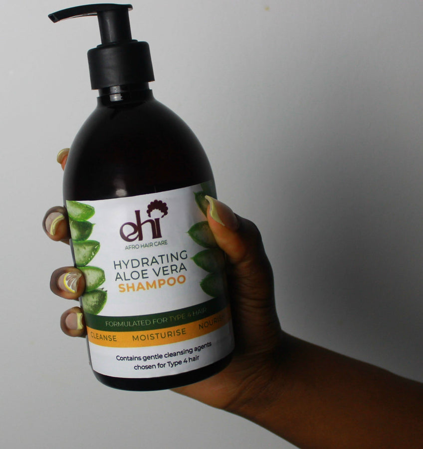 EHI Afro Hair Care Aloe Vera Hydrating Shampoo