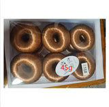 Light gold donut hair bun shaper 45g