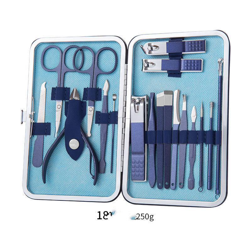 20-Style Stainless-Steel Manicure & Pedicure Tool Sets