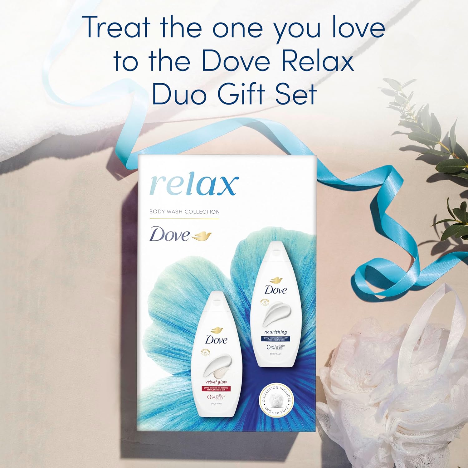 Dove Relax Duo Body Wash Gift Set