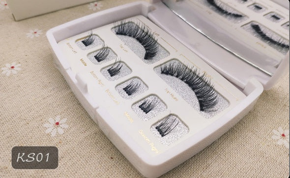 Magnetic False Eyelashes with Storage Case