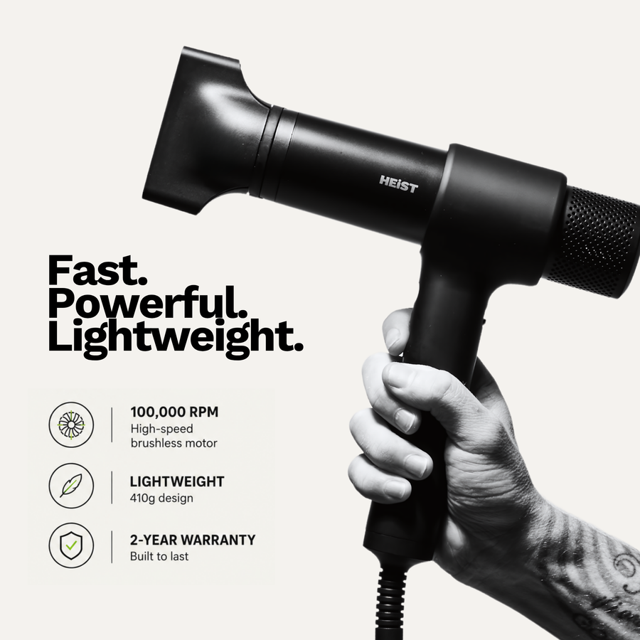 Heist 3.0 Smart Hair Dryer styling view