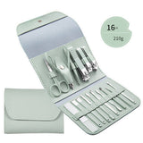 20-Style Stainless-Steel Manicure & Pedicure Tool Sets