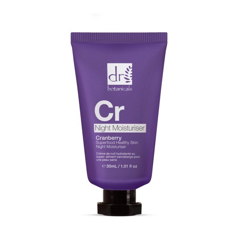 Dr Botanicals Cranberry Superfood Night Moisturiser 30ml