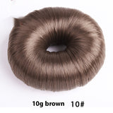Brown donut hair bun shaper 10g
