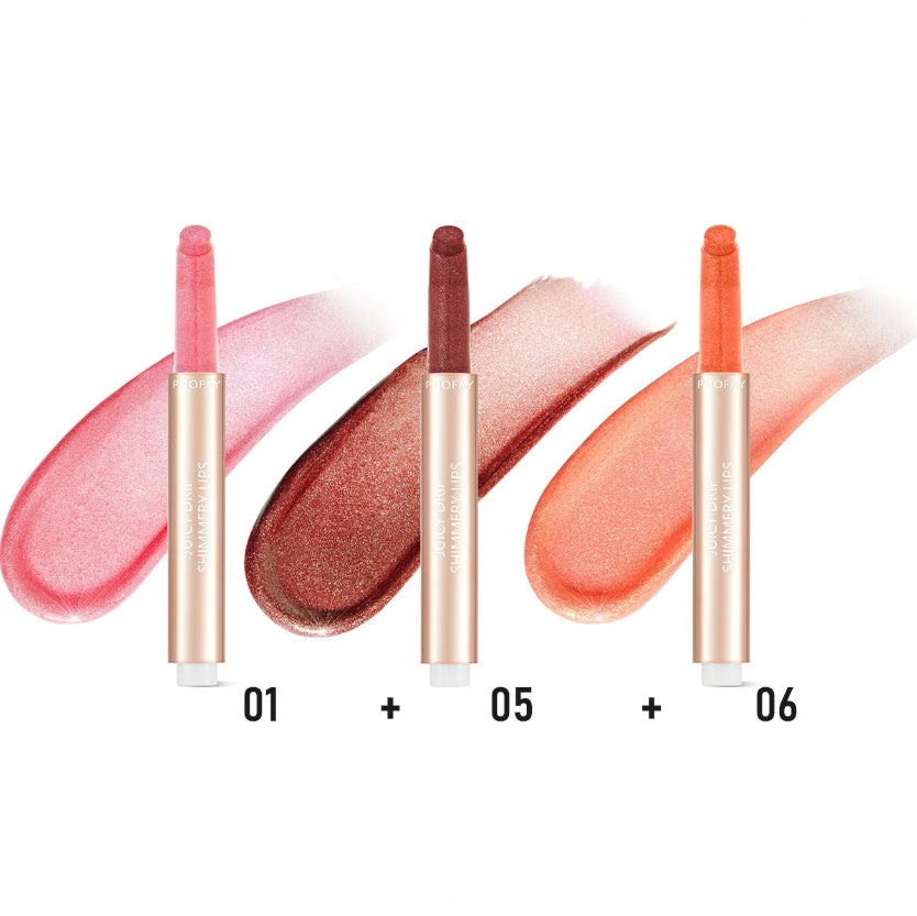 PHOFAY Juicy Lip Colour Duo and Trio Sets
