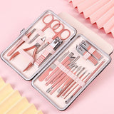 20-Style Stainless-Steel Manicure & Pedicure Tool Sets