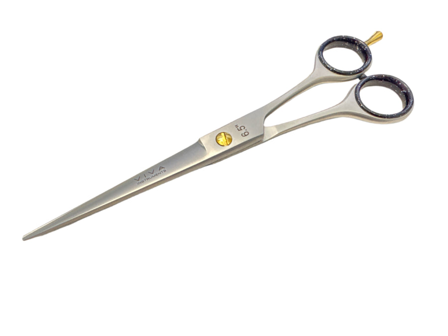 Viva Instruments 6.5" Japanese Stainless Steel Hairdressing Scissors with Case