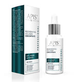 APIS API-PODO Intense Collagen Nail Concentrate 30ml bottle and box for nail and cuticle care