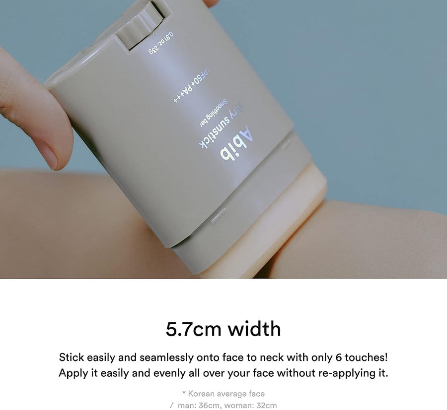 Abib Airy Sunstick Smoothing Bar SPF50+ 23g