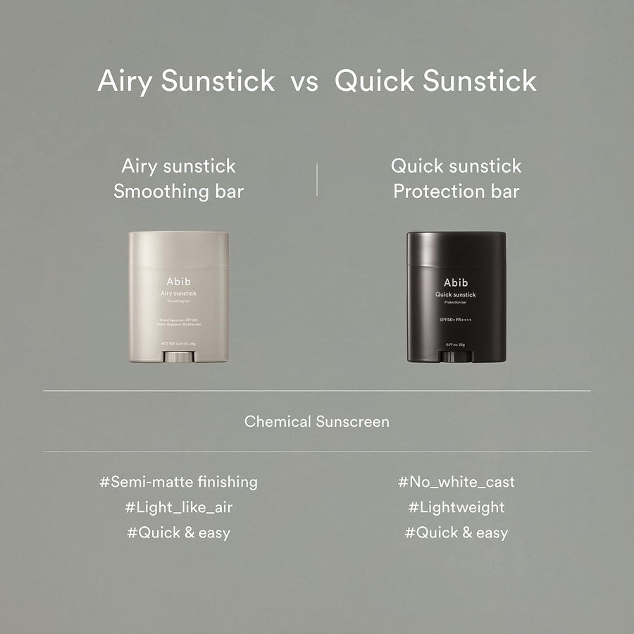 Abib Airy Sunstick Smoothing Bar SPF50+ 23g