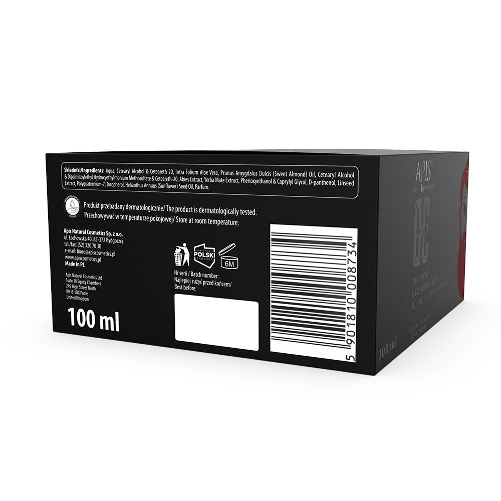 Apis Beard Care Leave‑In No‑Rinse Beard Conditioner | 100 ml Apis Natural Cosmetics UK