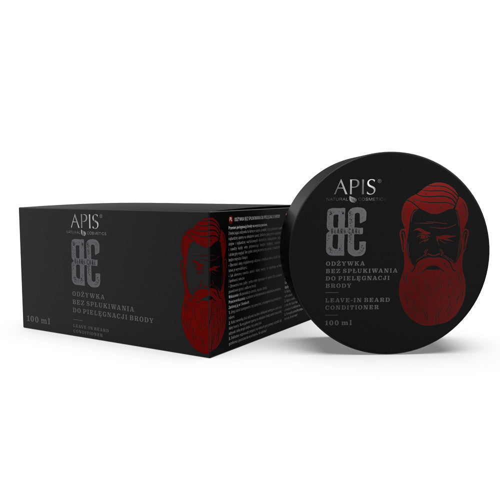 Apis Beard Care Leave‑In No‑Rinse Beard Conditioner | 100 ml Apis Natural Cosmetics UK
