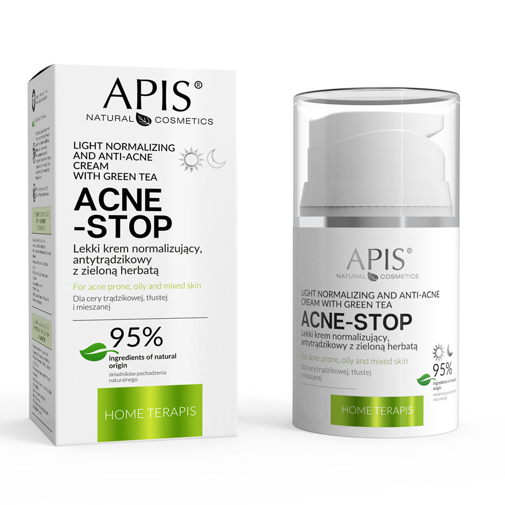 Apis Acne-Stop Cream with Green Tea 50ml - terApis