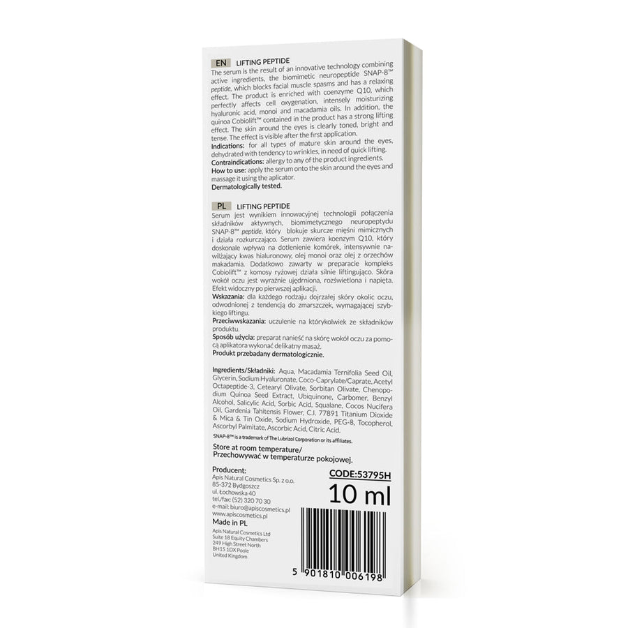 Eye Serum – Smoothing & Firming Care 10ml
