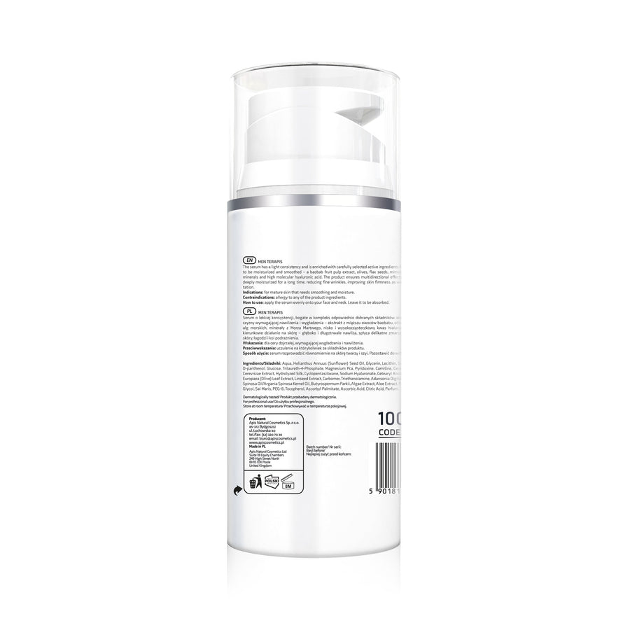 Apis MEN TERAPIS Moisturising Serum for Men | 100ml Apis Natural Cosmetics UK