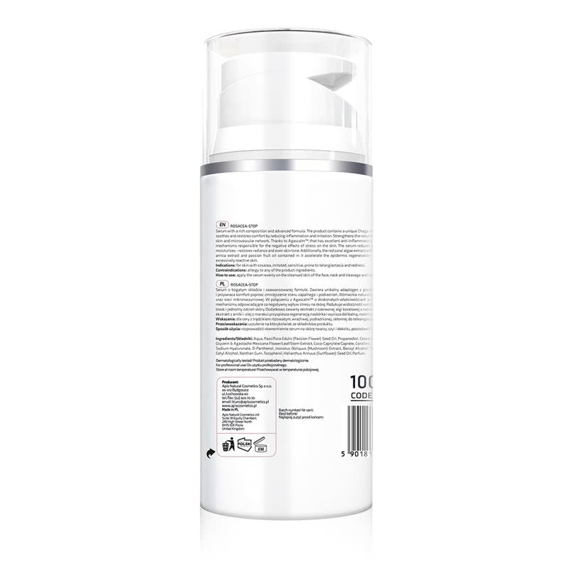 Apis Rosacea-Stop Redness-reducing serum | 100 ml Apis Natural Cosmetics UK
